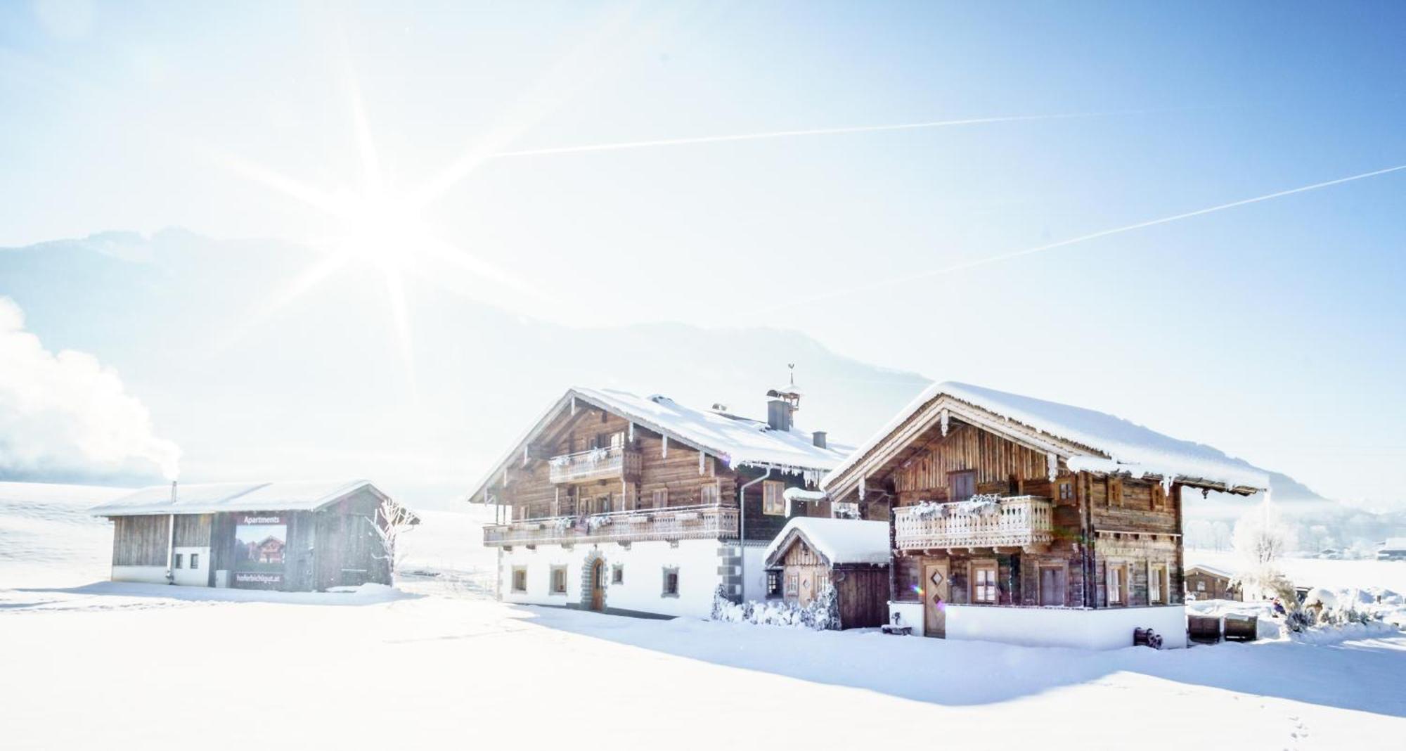 Hoferbichlgut Apartamento Saalfelden Exterior foto