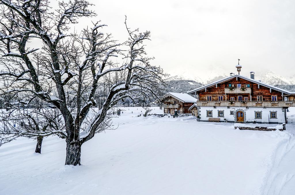 Hoferbichlgut Apartamento Saalfelden Exterior foto
